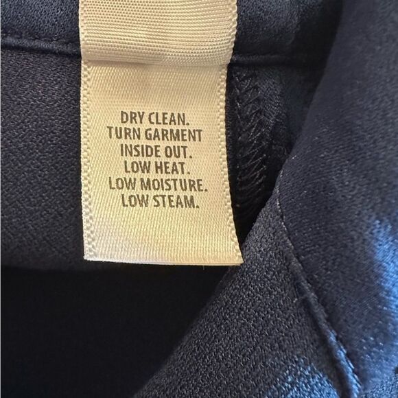 St. John $495 Women’s Emma Blue Satin Trouser Pants - 14 - Picture 10 of 11